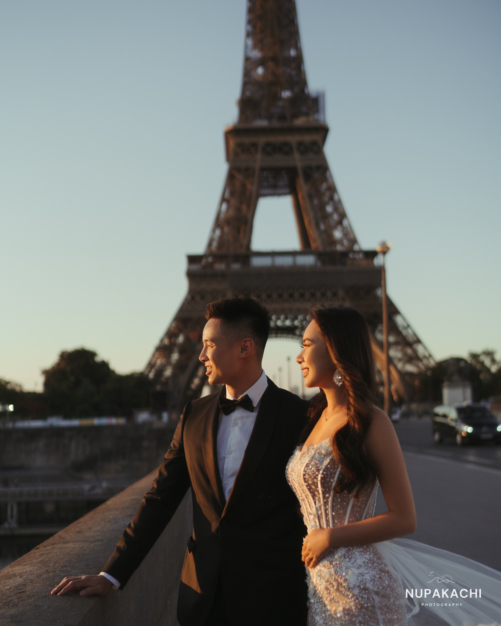 Chụp ảnh cưới tại Paris, tháp Eiffel